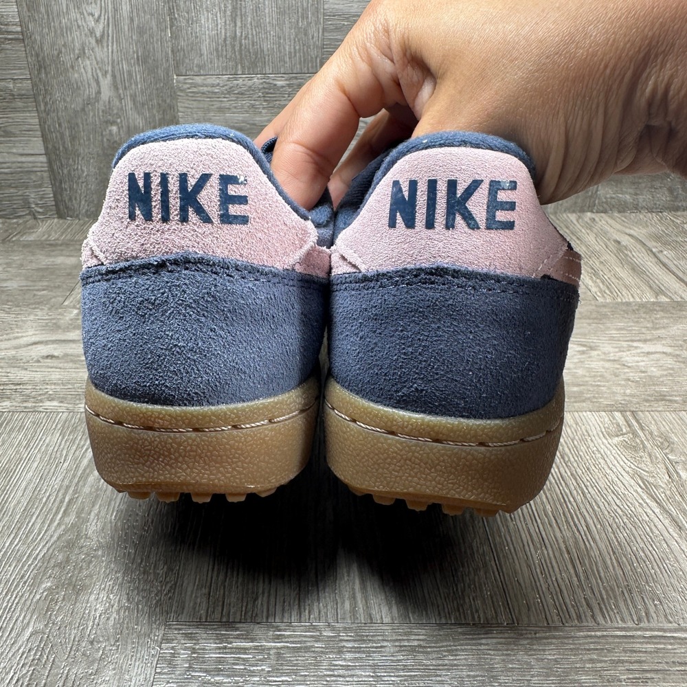 Nike Field General Sneakers Womens 7.5 Navy Pink Suede Gum Sole NEW IF1743-401 - Picture 6 of 8
